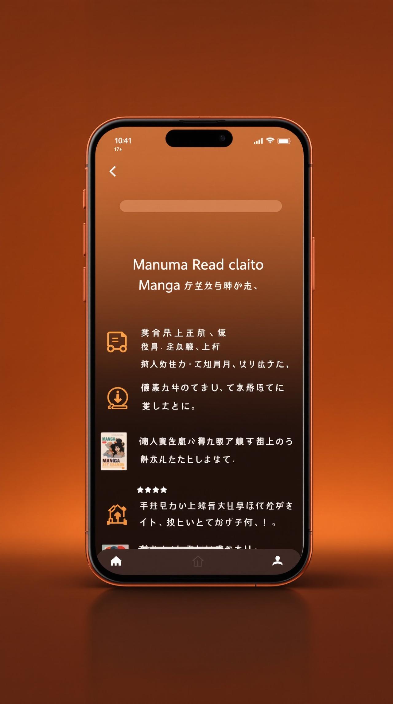 温柔漫画APP阅读界面